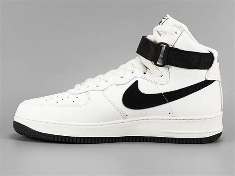 fake nike air force 1 black and white high tops|air force 1 high foot locker.